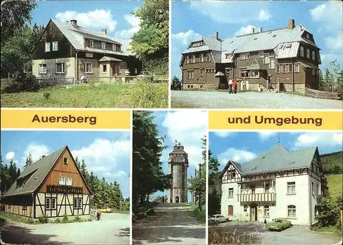 Auersberg Wildenthal Johannesgeorgenstaedt. Gasthaus Sauschwemme Kat. Eibenstock