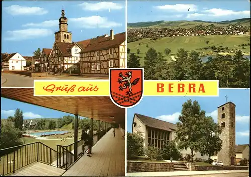 Bebra Stadtwappen Kat. Bebra