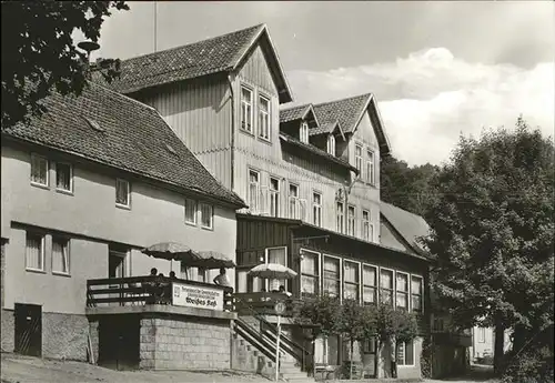 Altenbrak FDGB Erholungseim Weisses Ross Kat. Altenbrak