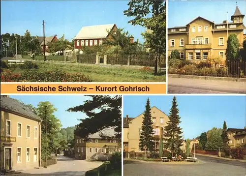 Gohrisch FDGB Heim Erholung Dorfplatz Kurheim Kat. Gohrisch
