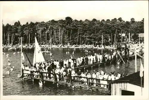 Arendsee Altmark Badesteg Kat. Arendsee