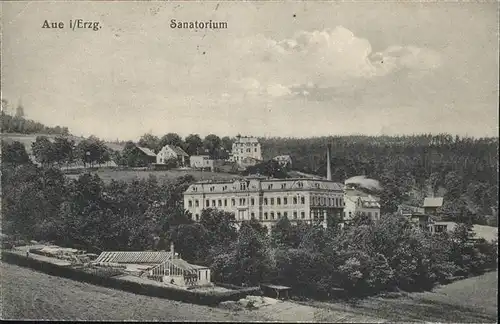 Aue Sachsen Sanatorium Kat. Aue