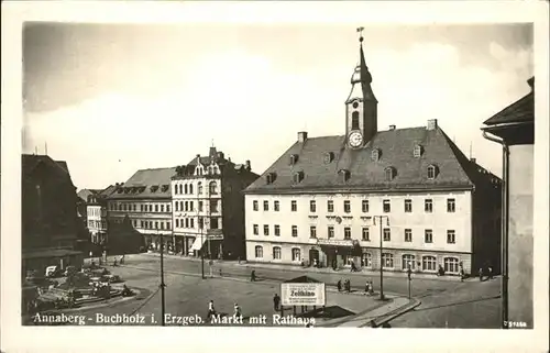 Annaberg-Buchholz Markt Rathaus Kat. Annaberg