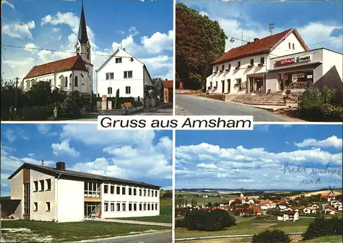 Amsham Passau Kirche Sparmarkt Kat. Bad Griesbach i.Rottal