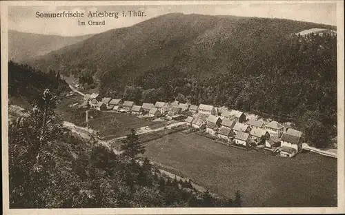 Arlesberg Geraberg Im Grund Flugaufnahme Kat. Geraberg