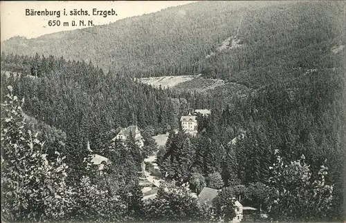 Baerenburg Sachsen Panorama / Altenberg /Saechsische Schweiz-Osterzgebirge LKR