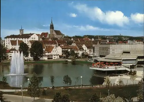 Boeblingen Kobgresshalle Stadtkirche Unterer See Kat. Boeblingen