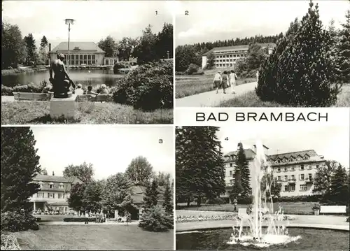 Bad Brambach Festhalle Julius-Fucik-Haus Kat. Bad Brambach