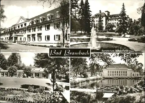 Bad Brambach Sanatorium Vogtland-Haus Festhalle Kat. Bad Brambach