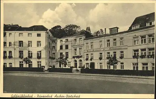 Burtscheid Aachen Goldmuehlenbad Prinzenbad Kat. Aachen