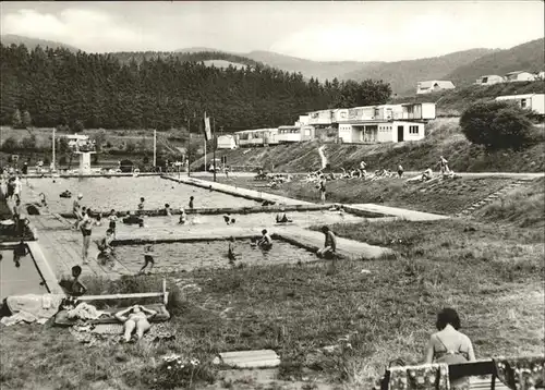 Breitenbach St Kilian Schwimmbad / Sankt Kilian /Hildburghausen LKR