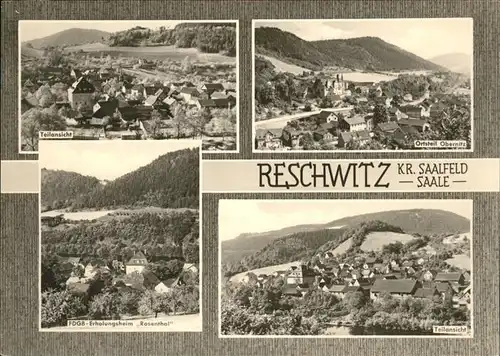 Reschwitz Obernitz Kat. Saalfelder Hoehe