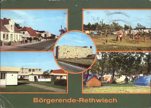 Boergerende-Rethwisch Zeltplatz Seestrasse Kat. Boergerende-Rethwisch