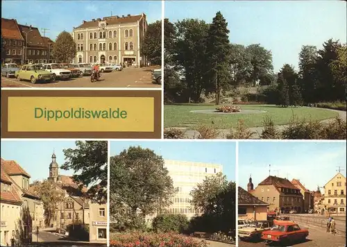 Dippoldiswalde Platz der Jugend Platz des Friedens VdN-Ehrenhain Kat. Dippoldiswalde