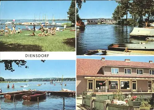 Diensdorf-Radlow Scharmuetzelsee Kat. Diensdorf-Radlow