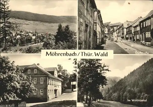 Moehrenbach Dorfstrasse Ratskeller Kat. Moehrenbach