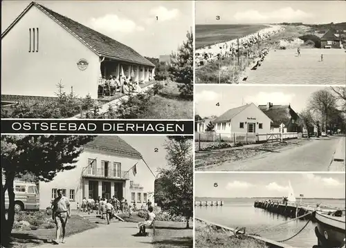 Dierhagen Ostseebad Strand Am Hafen Erholungsheim Ernst Moritz Arndt Kat. Dierhagen Ostseebad