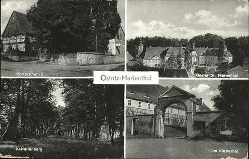 Ostritz Marienthal Klosterschenke Kloster Kat. Ostritz