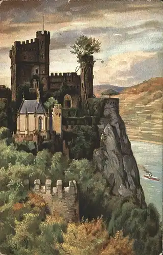Trechtingshausen Burg Rheinstein Kat. Trechtingshausen