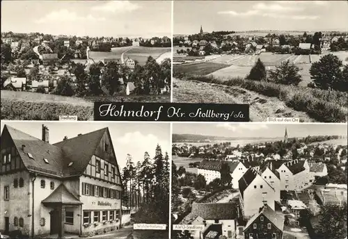 Hohndorf Stollberg Walderholung  AWG-Siedlung  Kat. Hohndorf Stollberg