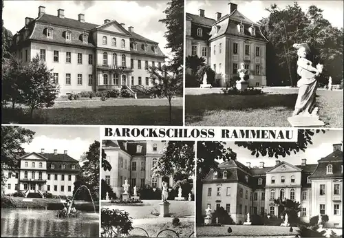 Rammenau Barockschloss Kat. Rammenau