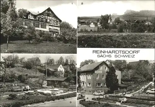 Reinhardtsdorf-Schoena Hotel Wolfsberg Falkenstein Schrammsteinmassiv Kat. Reinhardtsdorf-Schoena