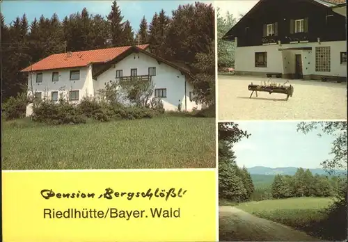 Riedlhuette Pension Bergschloessl Kat. Sankt Oswald-Riedlhuette