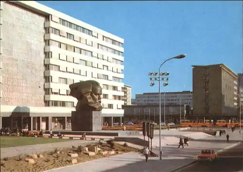 Karl-Marx-Stadt Karl-Marx-Monument Kat. Chemnitz