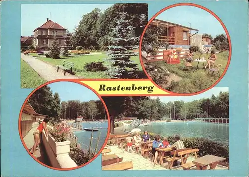 Rastenberg Park Schwimmbad Kat. Rastenberg