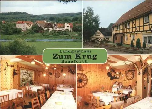 Bonaforth Zum Krug Kat. Hann. Muenden