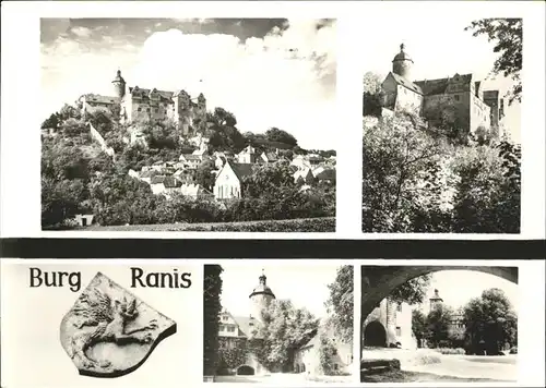 Ranis Burg Ranis Kat. Ranis