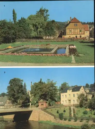 Olbernhau Stadtpark Kegelbruecke Kat. Olbernhau