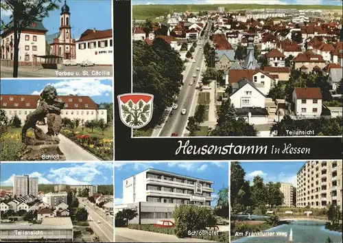 Heusenstamm Schloss Torbau Schlosshotel Kat. Heusenstamm