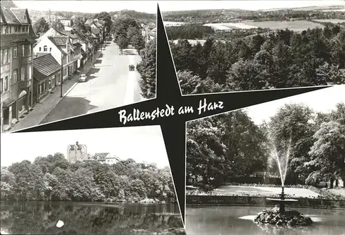 Ballenstedt Brunnen Kat. Ballenstedt