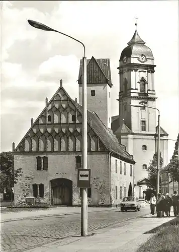 Fuerstenwalde Spree Dom Rathaus Auto Wartburg Kat. Fuerstenwalde