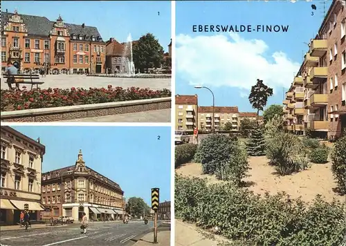 Eberswalde Finow Plattenbau Brunnen  Kat. Eberswalde