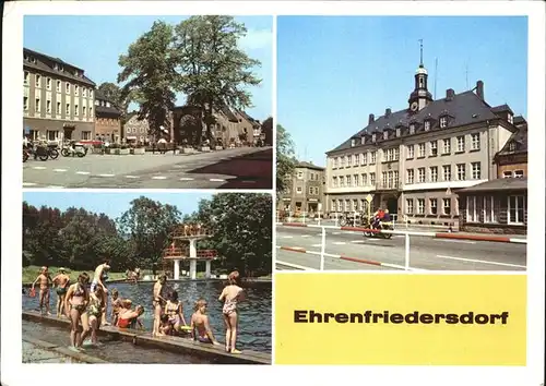 wz37635 Ehrenfriedersdorf Erzgebirge Schwimmbad Baden Kinder Kategorie. Ehrenfriedersdorf Alte Ansichtskarten