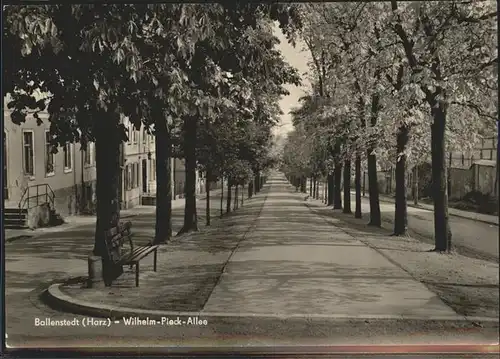 Ballenstedt Wilhelm Pieck Allee Kat. Ballenstedt