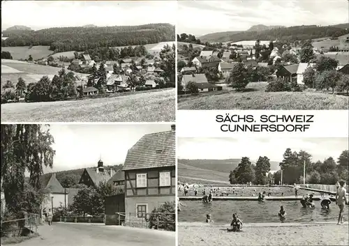 Cunnersdorf Bannewitz Schwimmbad Kinder Freibad Kinder Kat. Bannewitz