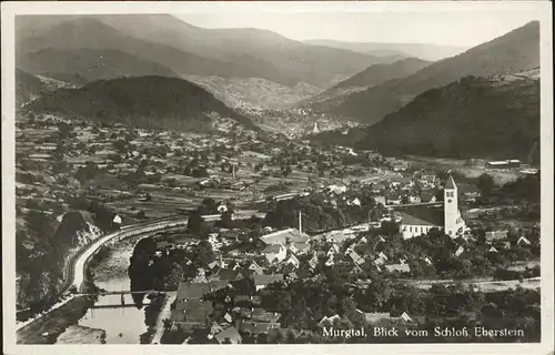 Eberstein Schloss Murgtal Kat. Eberstein