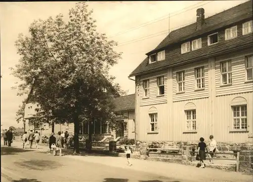 Frauenwald Thueringen FDGB Erholungsheim Raymonde Dien Menschen Kat. Frauenwald