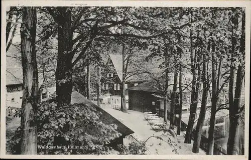 Chursdorf Penig Waldgasthof Hoellmuehle Muldental Paul Henschel Kat. Penig