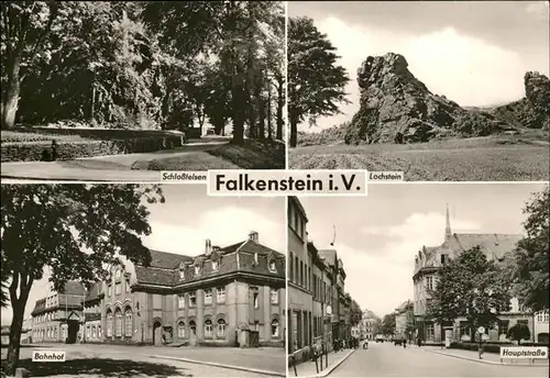 wz38198 Falkenstein Vogtland Lochstein Schlossfelsen Kategorie. Falkenstein Vogtland Alte Ansichtskarten
