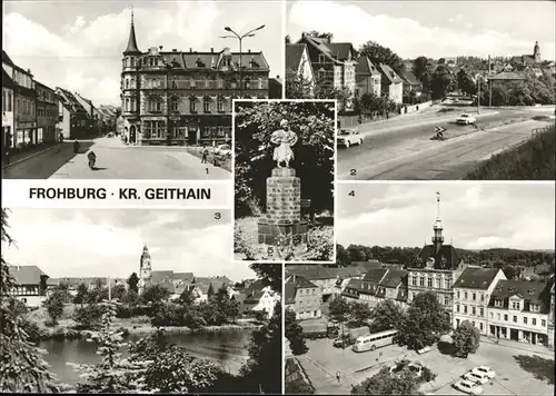 Frohburg Schlossteich Toepfermaedchen Autos Busse Kat. Frohburg