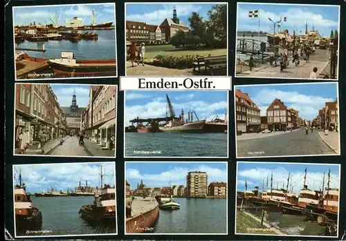 Emden Ostfriesland Schiffe Binnenhafen Nordseewerke / Emden /Emden Stadtkreis