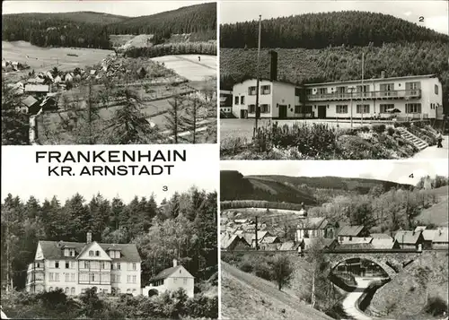 Frankenhain Schlieben Kurheim Erich Hertel Braunkohlenkombinat Geiseltal Kat. Schlieben