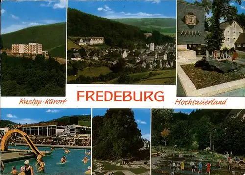 Fredeburg Schmallenberg Kneipp Schwimmbad Wassertreten / Schmallenberg /Hochsauerlandkreis LKR