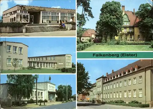 Falkenberg Elster Mitropa Restaurant VEB Elektrogeraete Krankenhaus Herzberg  Kat. Falkenberg Elster