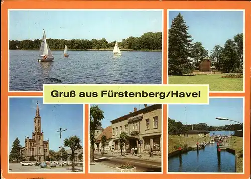 Fuerstenberg Havel Schwedtsee Musikpavillon HO Hotel Mecklenburger Hof
Havelschleuse Kat. Fuerstenberg