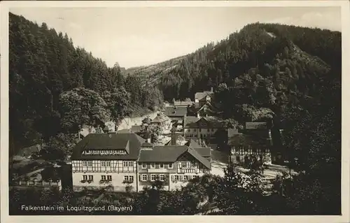 wz38604 Falkenstein Allgaeu Loquitzgrund Kategorie. Pfronten Alte Ansichtskarten